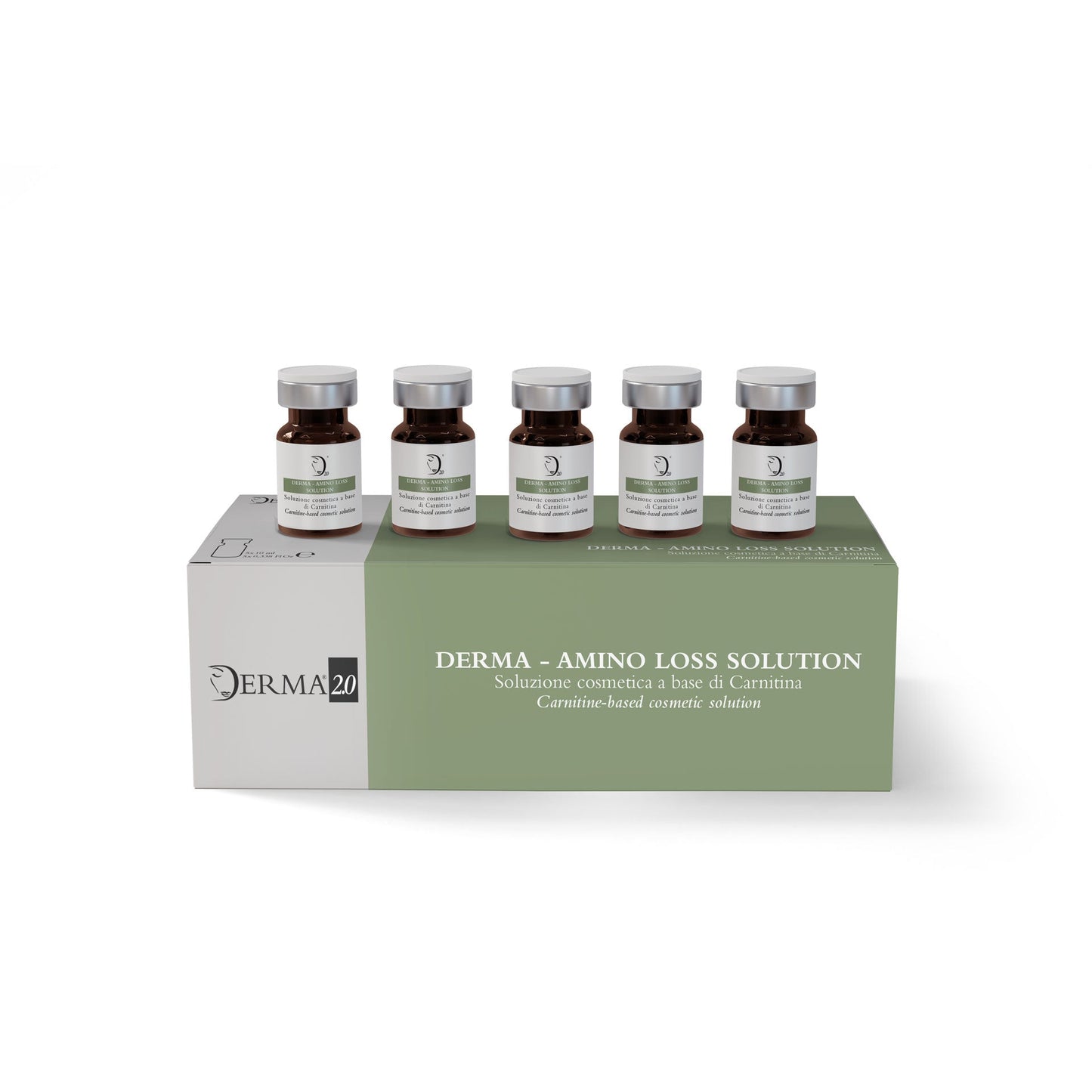 DERMA - AMINO LOSS SOLUTION – Carnitine in sterile vials - Derma 2.0® Switzerland