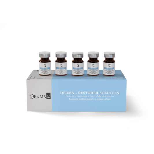 DERMA - RESTORER SOLUTION – Organic Silicon in sterile vials - Derma 2.0® Switzerland